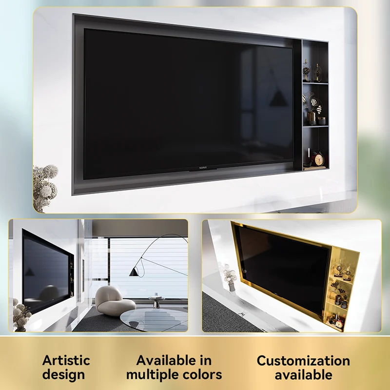Stainless Steel TV Cabinet